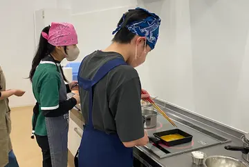 年間通して「栄養×調理」の授業も♪